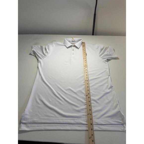 *NWT* Peter Millar Summer Comfort Maryland Howard Bank Golf Polo White M - Picture 6 of 7
